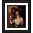 thumbnail image 1 of Benjamin West 15x18 Black Ornate Wood Framed Double Matted Museum Art Print Titled - Paetus and Arria (1770), 1 of 5