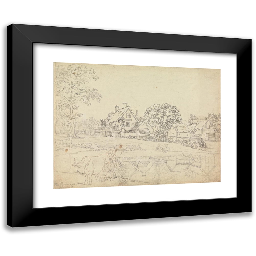 Benjamin West 24x19 Black Modern Framed Museum Art Print Titled ...
