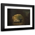 thumbnail image 1 of Benjamin Wilson 24x19 Black Modern Framed Museum Art Print Titled - David Garrick and George Anne Bellamy in ‘Romeo and Juliet’, Act V, Scene III (1753), 1 of 5