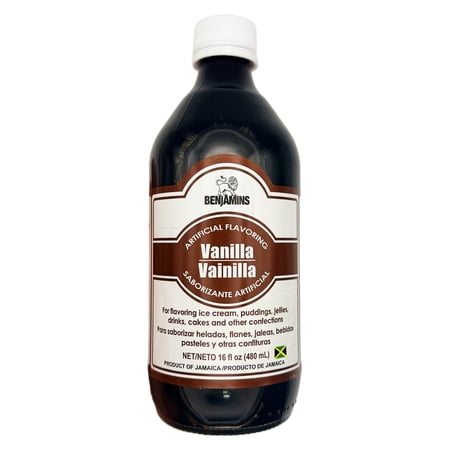 Benjamin's Artificial Vanilla Flavoring - 16 oz