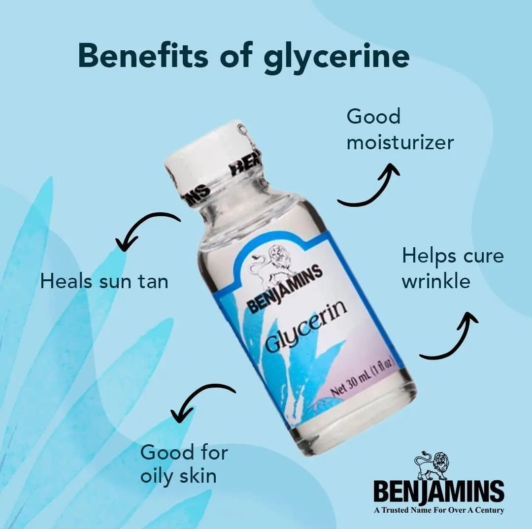 Benjamins Glycerin, 30ml (1 XEF1 Fl Oz) - Walmart.com