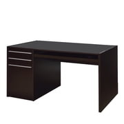 BenJara Contemporary Connect IT Computer Desk, Brown