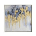 thumbnail image 1 of Benjara 39 x 39 Framed Oil Painting- Gold Flake, 1 of 7