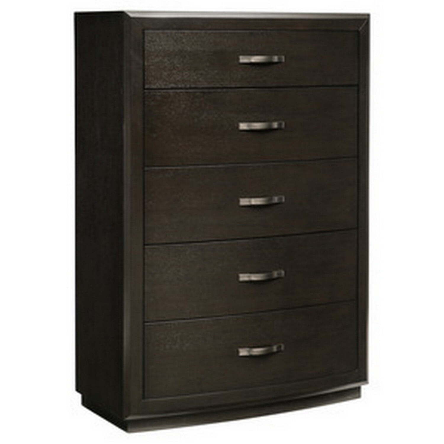 Benjara Pagi 52 Inch Tall Dresser Chest, 5 Drawer, Dark Bronze Handles ...