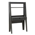 thumbnail image 1 of Benjara 60 Inch Modern Console Sideboard Desk, 2 Shelves, Wood, Distressed Grey, 1 of 5
