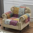 thumbnail image 1 of Benjara BM218828 Polyester Arm Chair Protector with Paisley Print, Multi Color - 4 x 15 x 12 in., 1 of 2