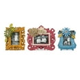 thumbnail image 1 of Saltoro Sherpi Polyresin Engraved Design Photo Frame, Set of 3, Multicolor, 1 of 2