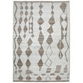 thumbnail image 1 of Benjara Betty 10 x 14 Area Rug, Geometric Pattern, Beige Brown Polyester, Cotton, 1 of 5