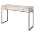thumbnail image 1 of Benjara Console Table with Two Drawers and Metal Base, White, 1 of 5