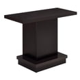 thumbnail image 1 of Benjara Contemporary Sofa Table With Pedestal Base, Cappuccino Brown, 1 of 2