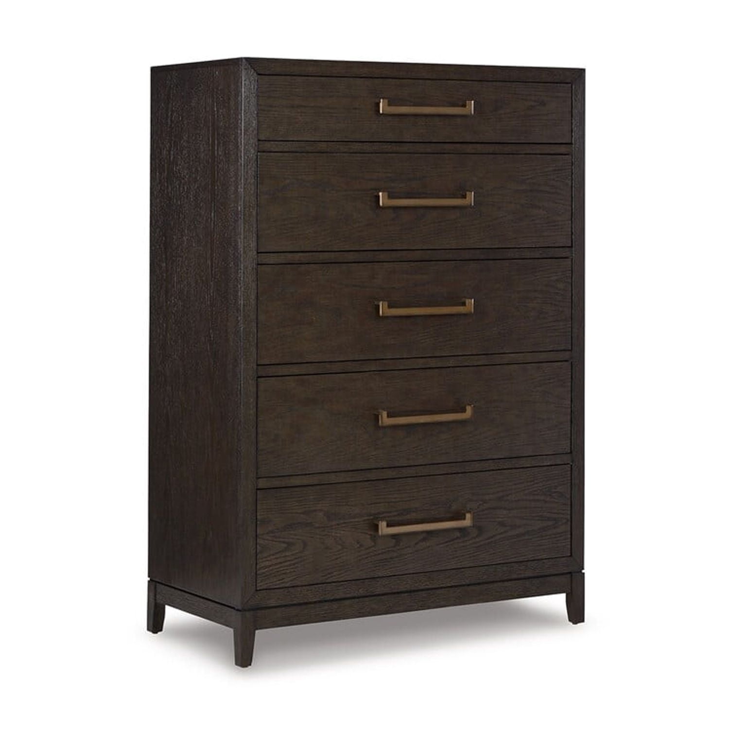 Benjara Cora 58 Inch Tall Dresser Chest, 5 Gliding Drawers, Metal ...