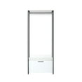 thumbnail image 1 of Cox Modular Closet System, 1 Storage Drawer, Hanging Rod, Black Metal Frame, 1 of 6