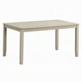 thumbnail image 1 of Feri Dining Table, 59 Inch, Rectangular Top, Antique Bone White Finish, 1 of 6