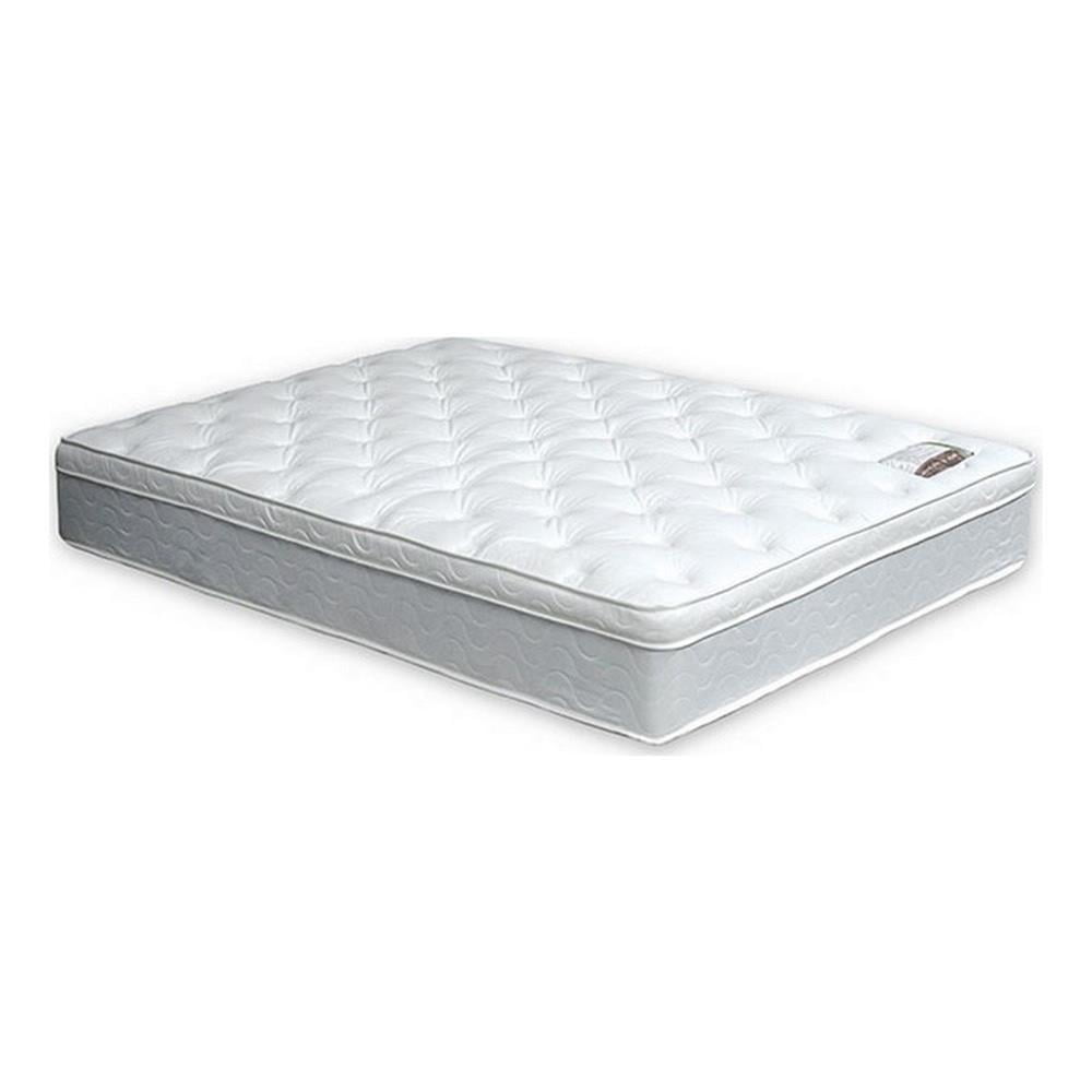 Benjara Fima 11" King Size Pillow Top Mattress- Medium Firmness Hi Density Foam