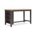 thumbnail image 1 of Gasy Counter Height Dining Table, 60 Inch, Brown, Mango Wood Veneer, 1 of 5