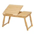 thumbnail image 1 of Lapdesk Table with 1 Drawer and Tilting Top, Brown- Saltoro Sherpi, 1 of 6