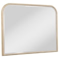 thumbnail image 1 of Benjara Lno Dresser Mirror, Beige Oak Wood Frame, Rectangular 36 Inch, 1 of 9