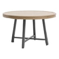 thumbnail image 1 of Benjara Nily Outdoor Game Table- 51" Round Top w Inlaid Chess Board, 1 of 7