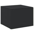 thumbnail image 1 of Outdoor Storage Box, Water Resistant Inner Bag 32 Inch Black PE Rattan, 1 of 9