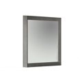 thumbnail image 1 of Benjara Rectangular Mirror with Faux Concrete Frame, Gray, 1 of 5