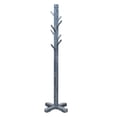 thumbnail image 1 of Rena Coat, Hat Rack Stand, 8 Wood Stems, 72 Inch Ocean Blue Mahogany, 1 of 5