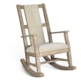 thumbnail image 1 of Rena Rocking Chair, Cushion Seat and Back, Brown Mahogany Mindy Wood, 1 of 6