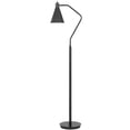 thumbnail interactive-video image 1 of Benjara Etal Rectangular Floor Lap With Adjustable Pole, Gold... 1 of 14