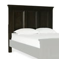 thumbnail image 1 of Benjara Transitional Eastern King Wooden Headboard with Panel Style Design, Brown, 1 of 3