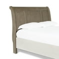 thumbnail image 1 of Benjara Transitional Wooden King Size Headboard with Panel Style Design, Brown, 1 of 2