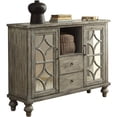 thumbnail image 1 of Velika Console Table With 2 Doors and 2 Drawers, Weathered Gray, 1 of 2