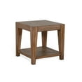 thumbnail image 1 of Yael Side End Table- Tapered Legs- 24 Inch Square Top- Light Brown, 1 of 5