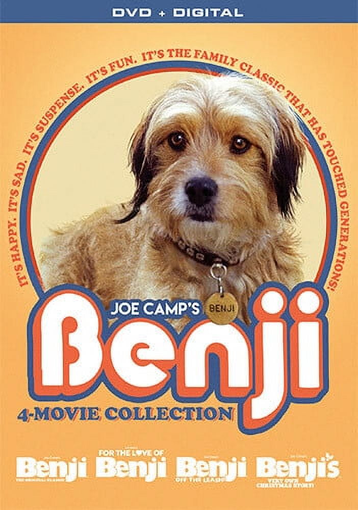 Benji 4 Movie Collection DVD Mill Creek Drama Walmart