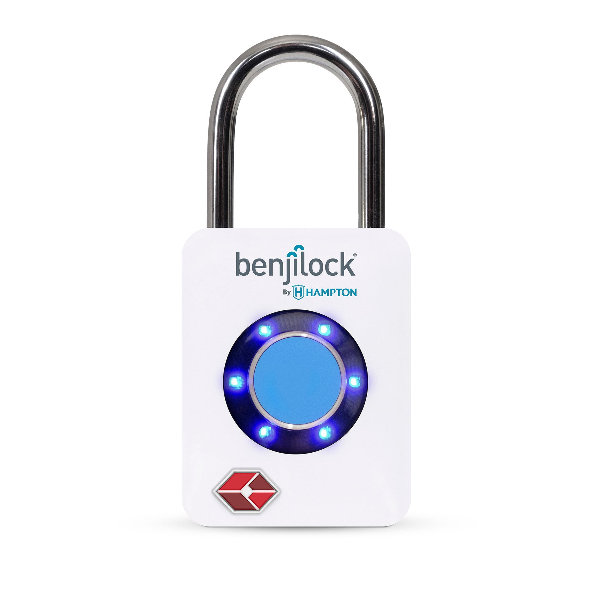 BenjiLock by Hampton® TSA Fingerprint Travel Padlock, 33mm Body with