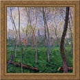 thumbnail image 1 of Bennecourt 20x20 Gold Ornate Wood Framed Canvas Art by Monet, Claude, 1 of 2
