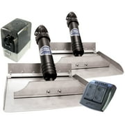Bennett 1212E Hydraulic Trim Tab Set with Euro-Style Control - 12 x 12
