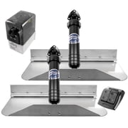 Bennett 189E Hydraulic Trim Tab Set with Euro-Style Control - 18 x 9