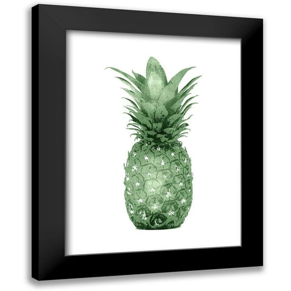 Bennett, Kate 19x24 Black Modern Framed Museum Art Print Titled - Pineapple Green I