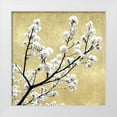 thumbnail image 1 of Bennett, Kate 20x20 White Modern Wood Framed Museum Art Print Titled - Blossoms on Gold II, 1 of 4