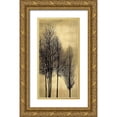 thumbnail image 1 of Bennett, Kate 9x14 Gold Ornate Wood Framed with Double Matting Museum Art Print Titled - Tree Silhutette on Gold I, 1 of 4