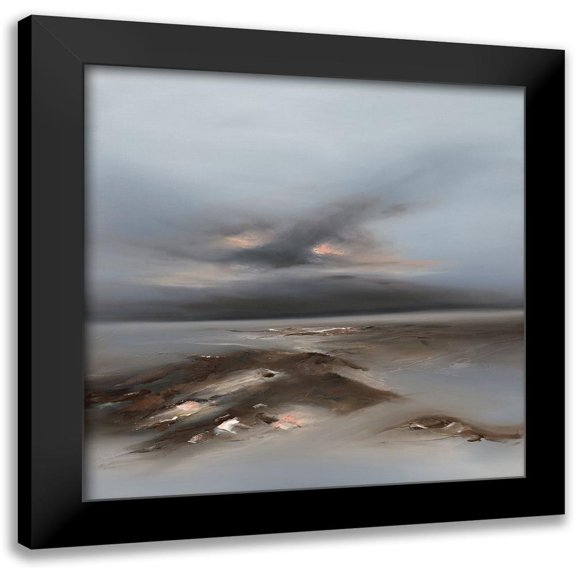 Bennett, Paul 20x20 Black Modern Framed Museum Art Print Titled - Darkness Descends II