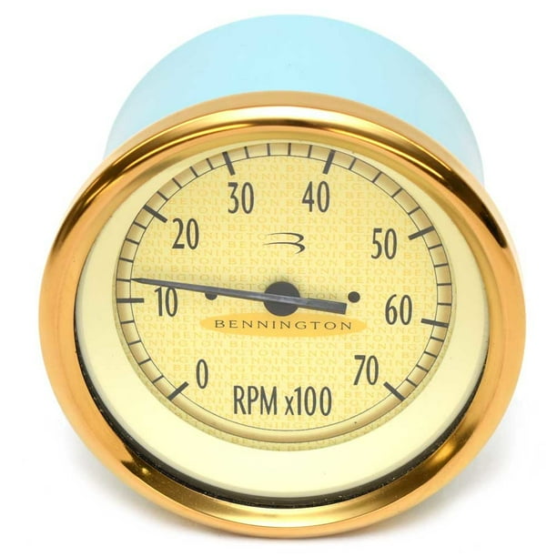 Bennington Pontoon Boat Tachometer Gauge 35157 | Teleflex 4 1/4 