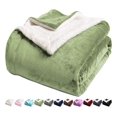 Bennium Fleece Bed Blanket Queen Size Super Soft Fuzzy Plush Warm Cozy