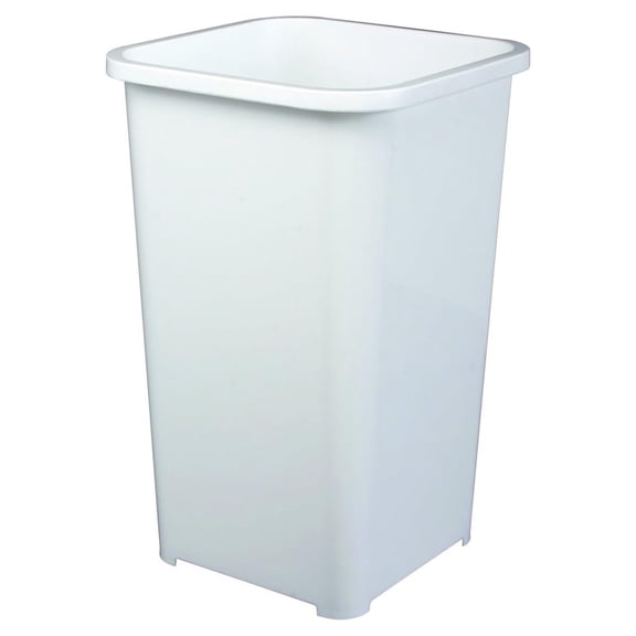 Bennium QT27PB-W Replacement Trash Can, 17.81-Inch by 10.65-Inch by 10.65-Inch,White