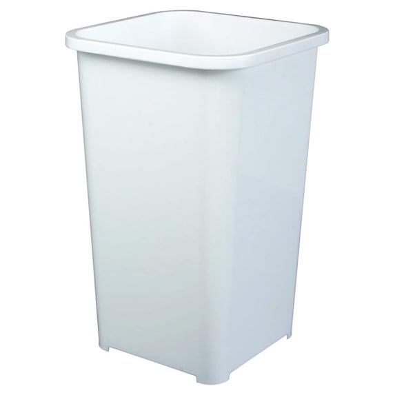 Bennium QT27PB-W Replacement Trash Can, 17.81-Inch by 10.65-Inch by 10.65-Inch,White