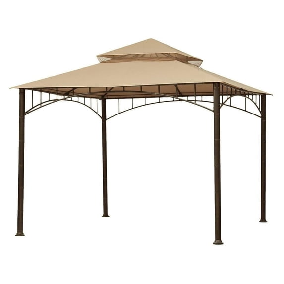 Bennium Replacement Canopy for Summer Veranda Gazebo Models L-GZ093PST, G-GZ093PST, (Will NOT FIT Any Other Frame) Beige