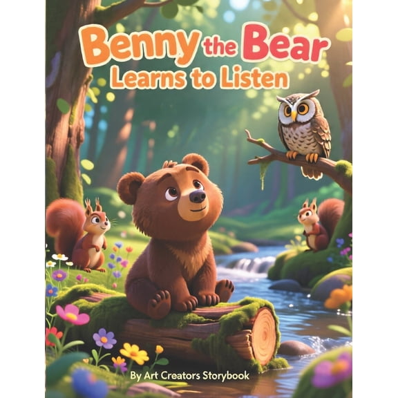 Benny the Bear Social-Emotional Learning Benny the Bear Learns to Listen: An Attention-Building Woodland Story About Listening Skills, Patience, and Understandin, (Paperback)