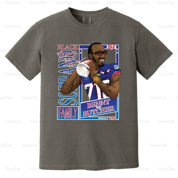 Benny Butcher BSF Bullalo Bills Sports Rap Hip Hop Griselda Comfort Color T-Shirt Unisex, up to 4XL