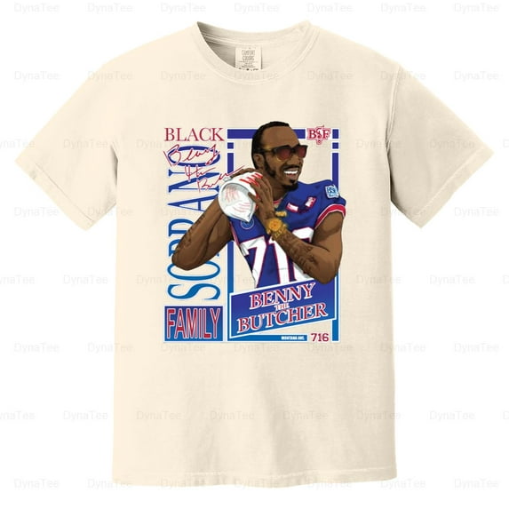 Benny Butcher BSF Bullalo Bills Sports Rap Hip Hop Griselda Comfort Color T-Shirt Unisex, up to 4XL