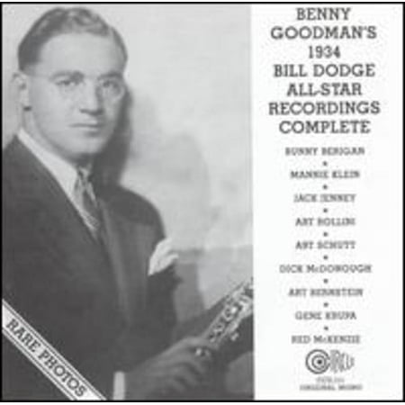 Benny Goodman - 1934 Bill Dodge All-Star Recordings-Complete - Music & Performance - CD
