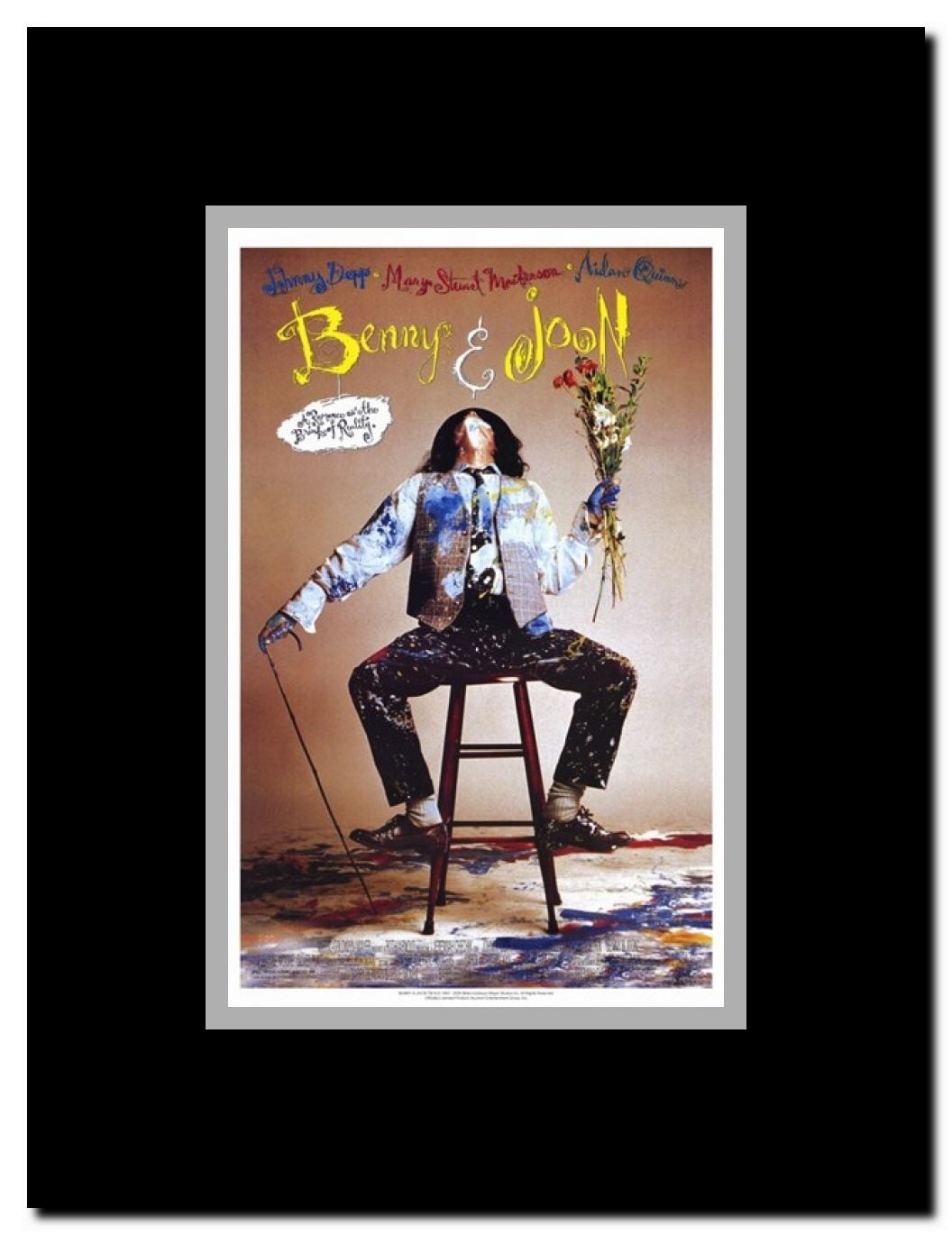 Benny Joon Framed Movie Poster